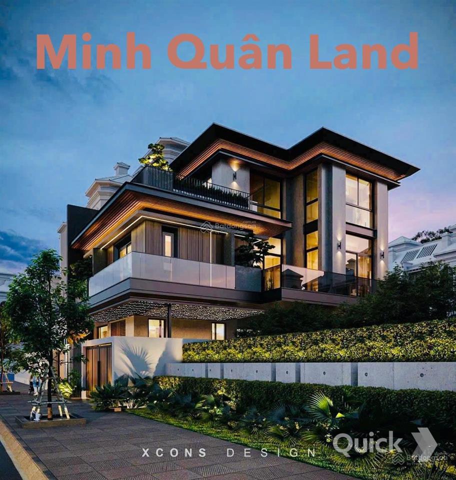 Chào bán biệt thự 2 mặt phố chính khu trung hoà nhân chính, diện tích 310 m2, 4 tầng có hầm 199 tỷ