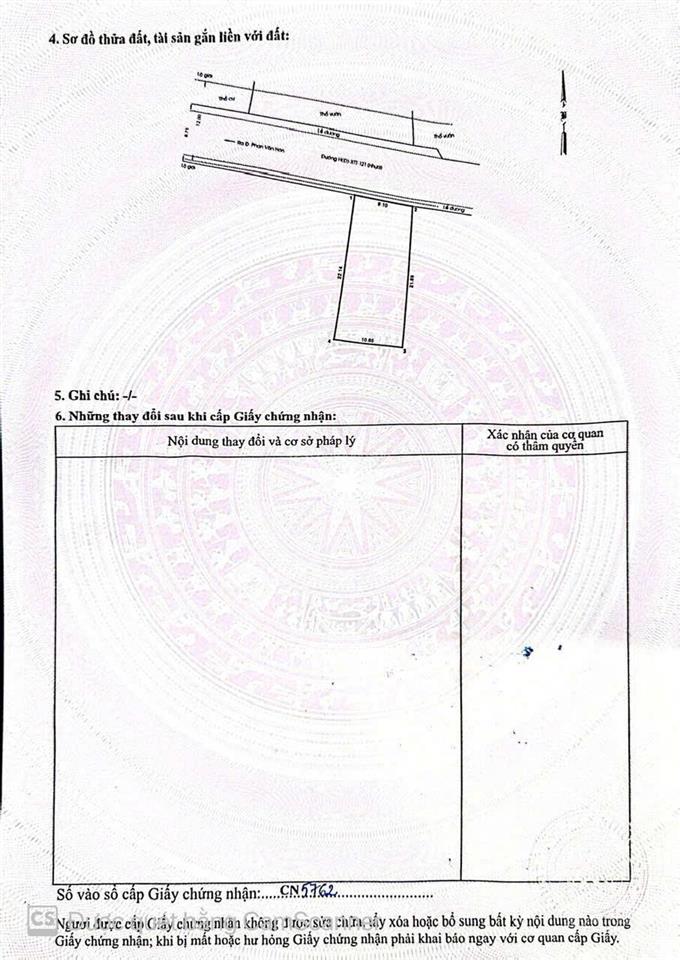 Bán lô 9,1m x 24 nở hậu 10m = 218m² thổ cư đường nhựa thông gần chợ đại hải