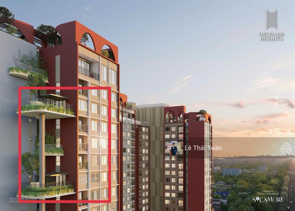 Căn sky gardens 3pn 118m² có sân vườn riêng giá 6,350 tỷ (bao thuế phí sang tên) orchard heights