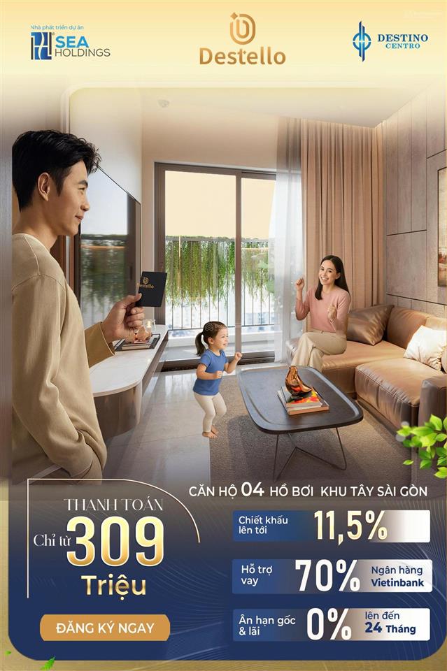 Chuyển nhượng căn hộ gốc 2pn, tầng 10 tháp t2a, view nội khu, giá chênh nhẹ, quý ii/2027 nhận nhà.