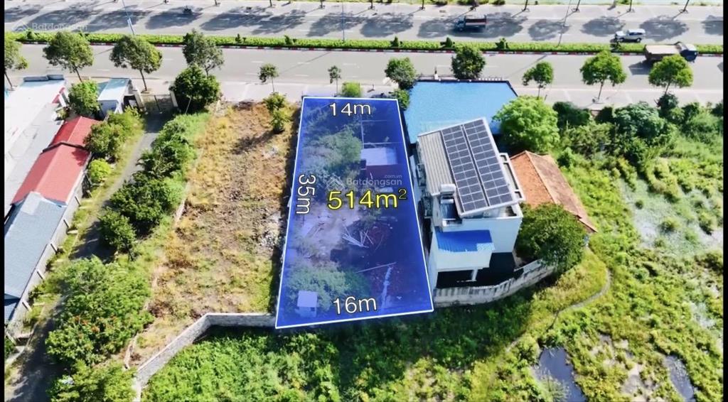 Sở hữu 506m2 đất mặt tiền võ thị sáu, phước hải, tp hcm. ngang 14x35m sẵn 500m2 tmdv. 0933 182 ***