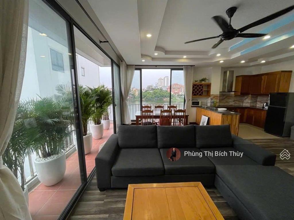 Bán tòa apartment mp tô ngọc vân view hồ tây giá rẻ 130m2 8 tầng mt 8m 8 phòng 79 tỷ
