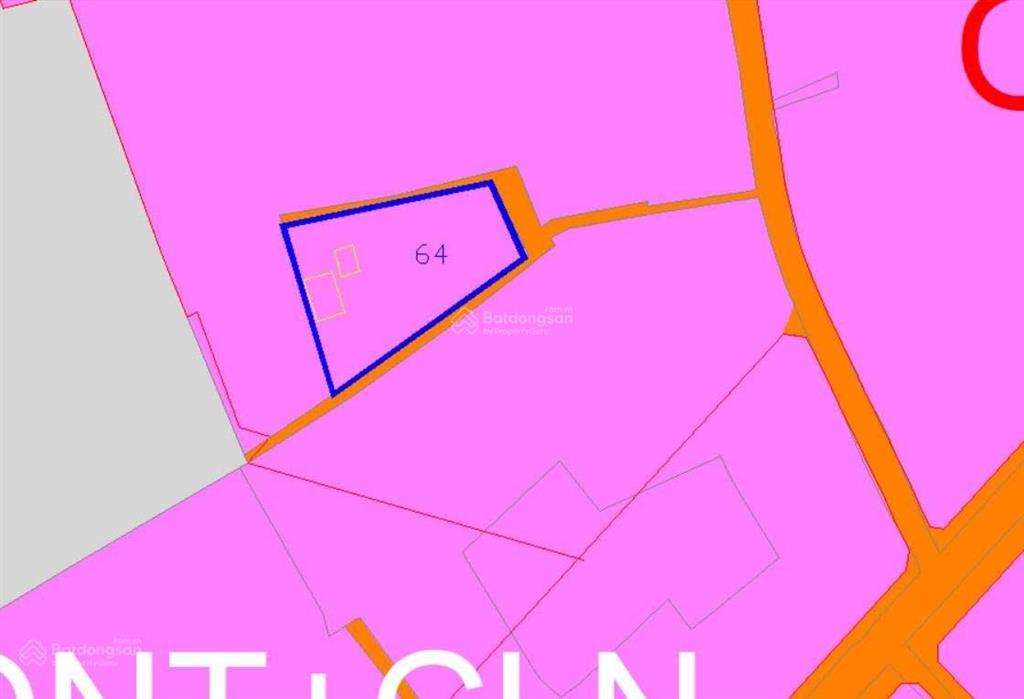 Bán lô đất 3 mặt tiền đường xe tải có 300 m2 thổ cư quy hoạch đất ở làm kho xưởng, phân lô
