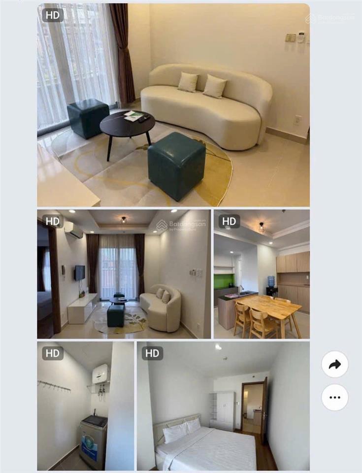 Bán căn hộ the view tp mới 2pn 1wc 51m2 full nội thất giá 2 tỷ bao thuế phí sang tên tầng cao