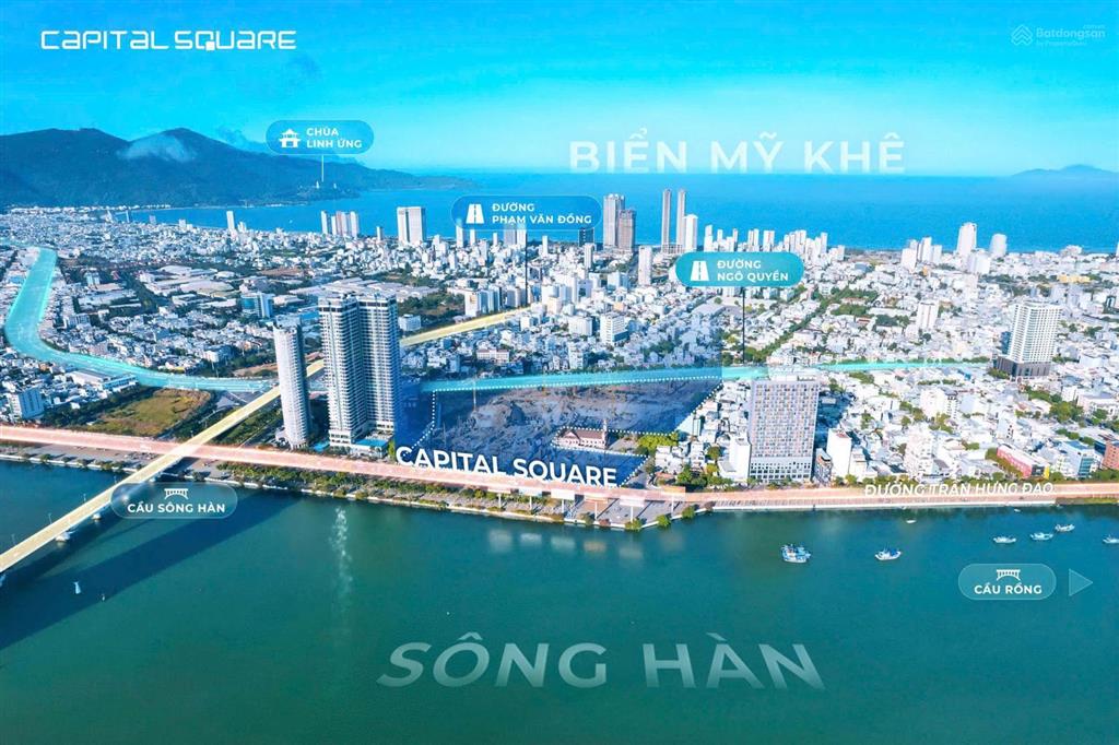 Siêu phẩm 1pn tòa s4 mở bán đợt 1 capital square đn ngay mặt sông hàn giá chỉ 3tỷ7 (full)