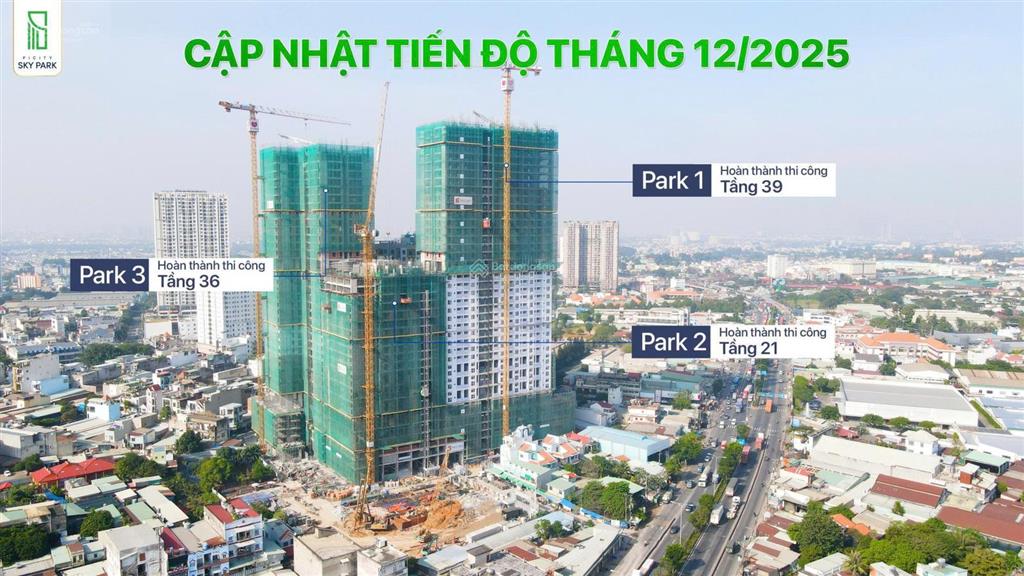 Chính chủ cần tiền bán gấp căn picity sky park dĩ an bình dương, giá chỉ 2,55 tỷ full thuế phí