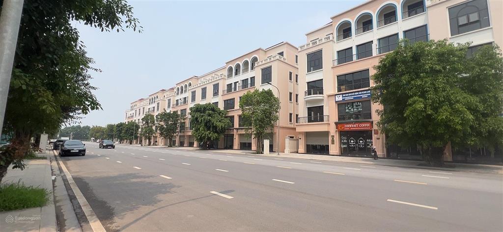 Bán căn biệt thự ddd2 80m2, mặt đường 30m nhà phố kinh doanh vin2, 0903 486 ***