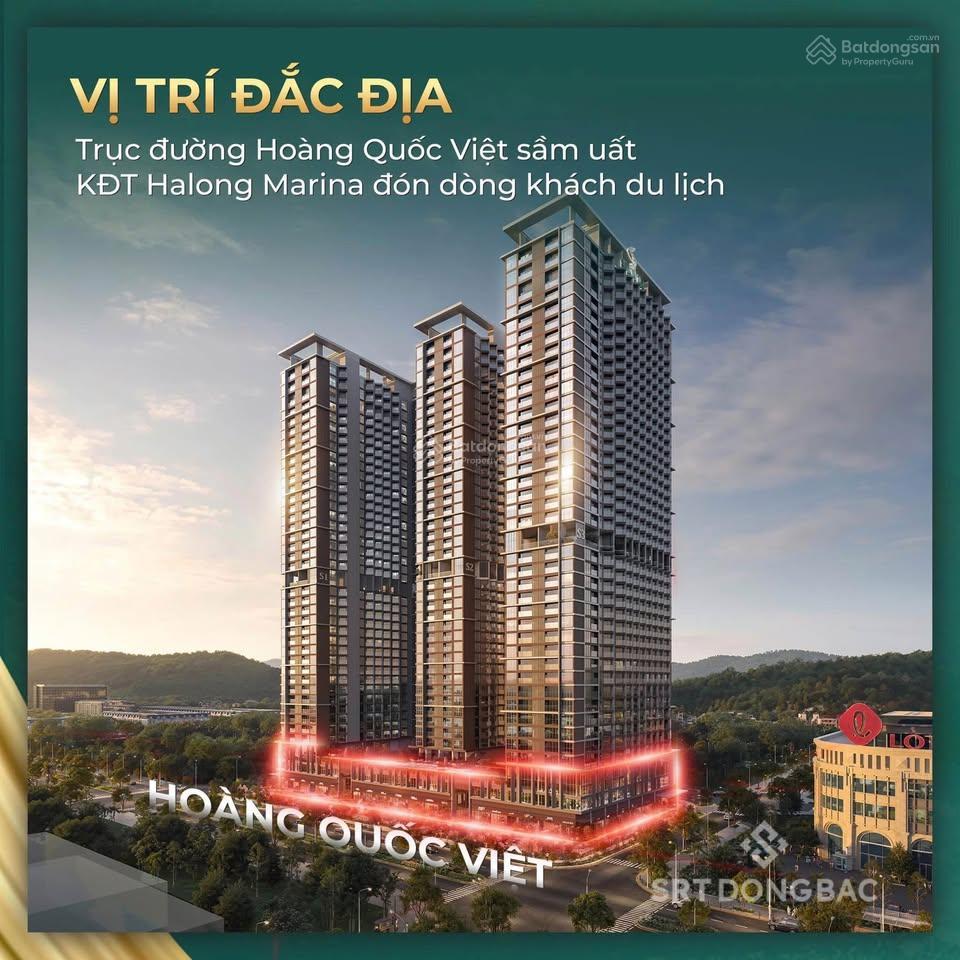 Căn khối đế siêu đẹp skym hạ long mặt chính đường hoàng quốc việt 130m2 kinh doanh tốt
