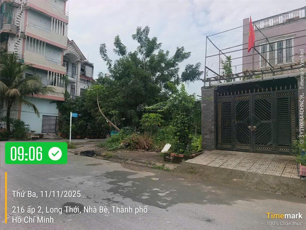 Hailongreal đất góc 5.5ty, dt 10x12m, 107m2, đường 12m, 274 nguyễn văn tạo, gần trường thành công