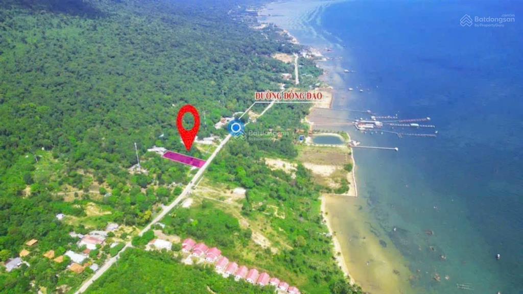 Lô đất view biển hàm ninh khá đẹp lưng tựa núi nhìn ra biển