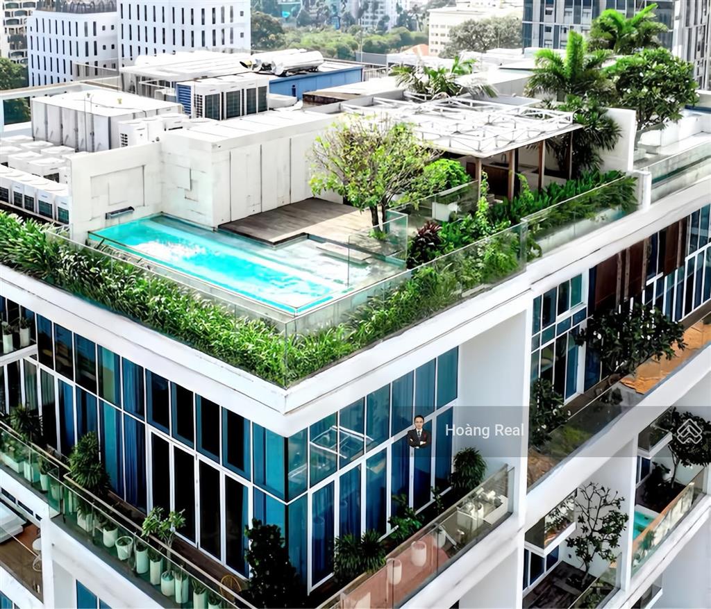 Căn penthouse đẳng cấp & tầm view đẹp dự án dt 625m² kết cấu 3 tầng sổ riêng full nt
