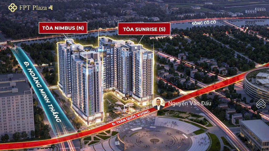Bán căn hộ fpt plaza 4 tầng cao, view trực diện biển giá tốt. 0905 318 *** mr đấu