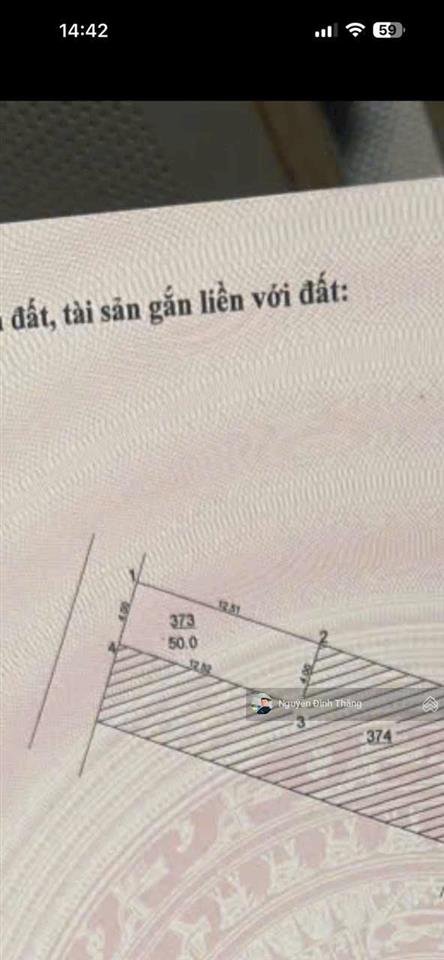 Bán gấp 50m² đất phố kiên thành, trâu quỳ, gia lâm, ô tô chạy thông giá rẻ