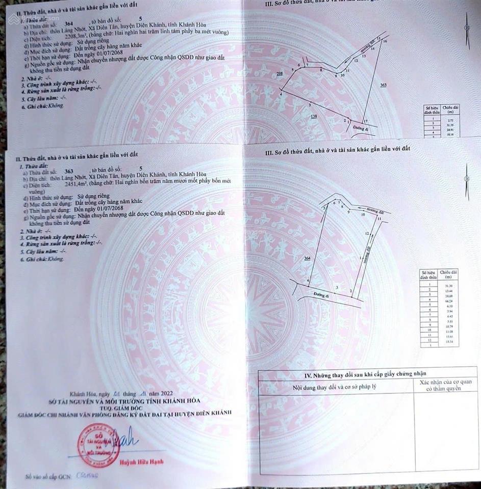 Bán đất có nhà yến và vườn cây ăn trái 4.700m2 giá 2,4 tỷ