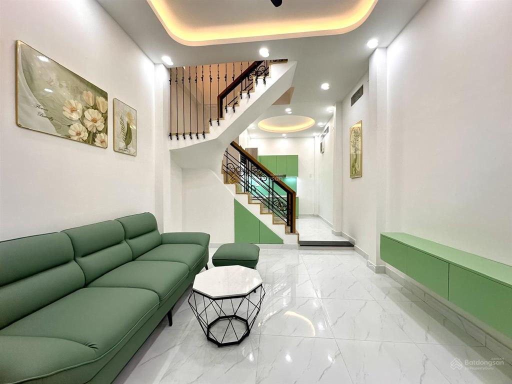 Nhà mới 3 tầng 4pn 3wc lê quang định, phường 1, quận gò vấp