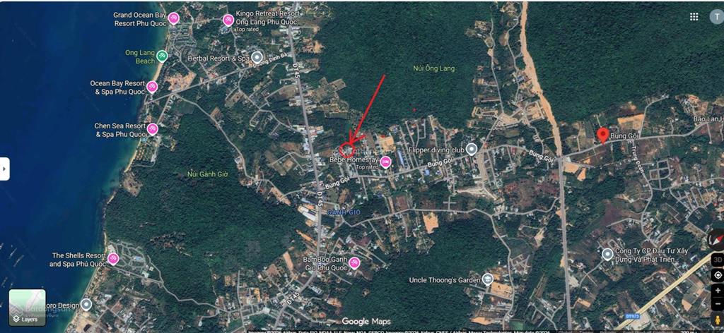 Bán đất đường búng gội. dt 168m2. cách bãi biển ông lang tây 3km. vị trí đắc địa. đầu tư hấp dẫn