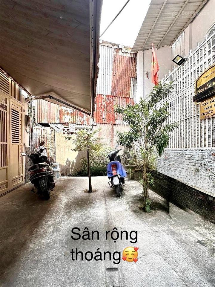 Nhà ngon ngang 5.2m 55m2 6.8tỷ nguyễn khoái, hướng đi tôn thất thuyết, bến vân đồn, hoàng diệu