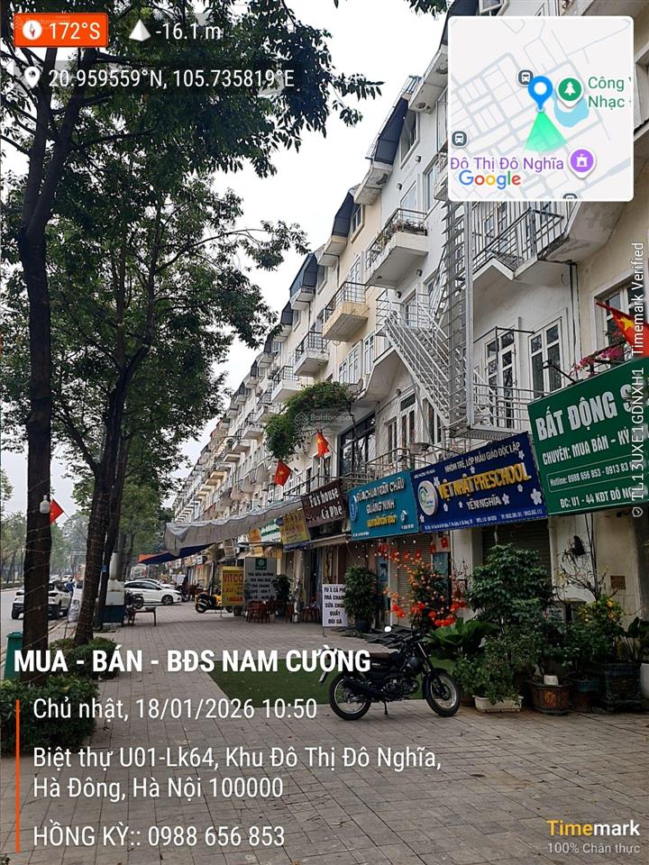 Biệt thự nam cường 75m2 view hồ đường 30m vỉa hè 10m hoàn thiện thang máy giá 21,9 tỷ