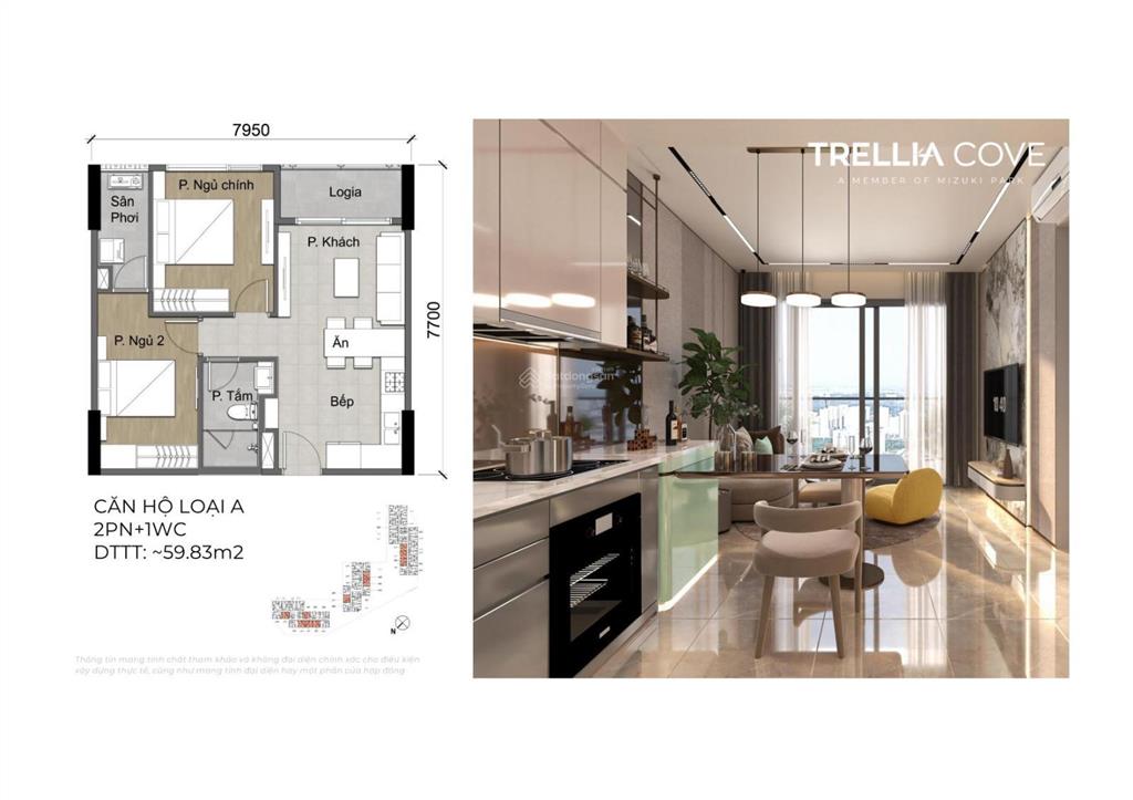 Sàn cđt nam long chọn căn vị trí đẹp giỏ hàng 3pn 2wc giá tốt trellia cove có vat 6,6 tỷ