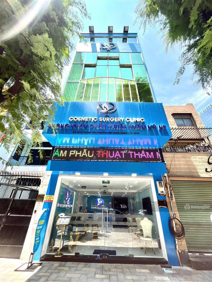 Bán nhà mt lê thánh tôn p. bến nghé, quận 1, dt 5x18 5 tầng hđ thuê 160tr, giá bán 105 tỷ