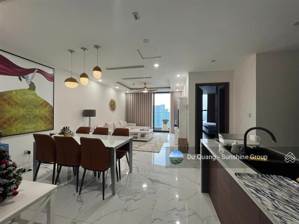 Bán căn duplex sunshine city 158m2 3 phòng ngủ + 4wc view sông hồng giá 16.9tỷ (full đồ)