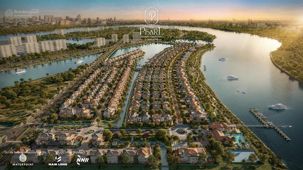 Mở bán phân khu compound cao cấp ở kđt waterpoint the pearl vị trí double waterfront