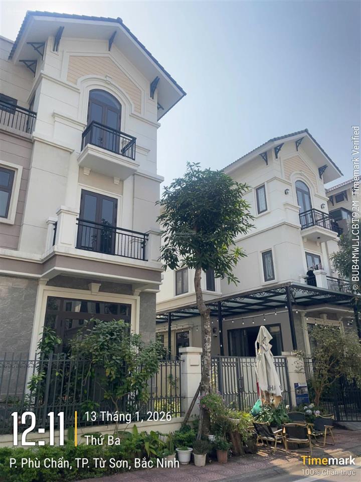Hiếm căn biệt thự song lập trung tâm lõi đô thị dân cư đã về ở, dt 135m2, chỉ 9.445 tỷ