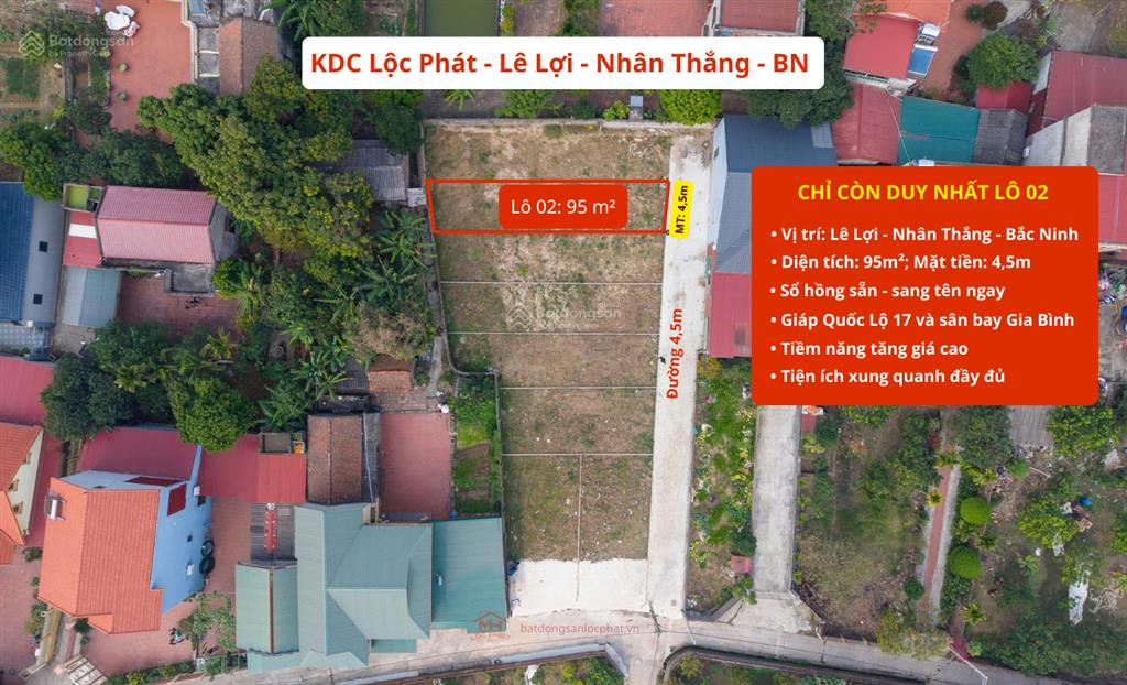 Chính chủ bán lô đất gần ngay chợ ngụ trung tâm xã nhân thắng tỉnh bắc ninh 0986 287 ***