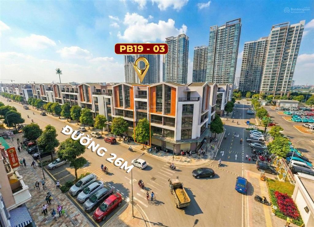 Bán shophouse pb1903 vị trí vàng vinhomes ocean park 3 giá chỉ 16