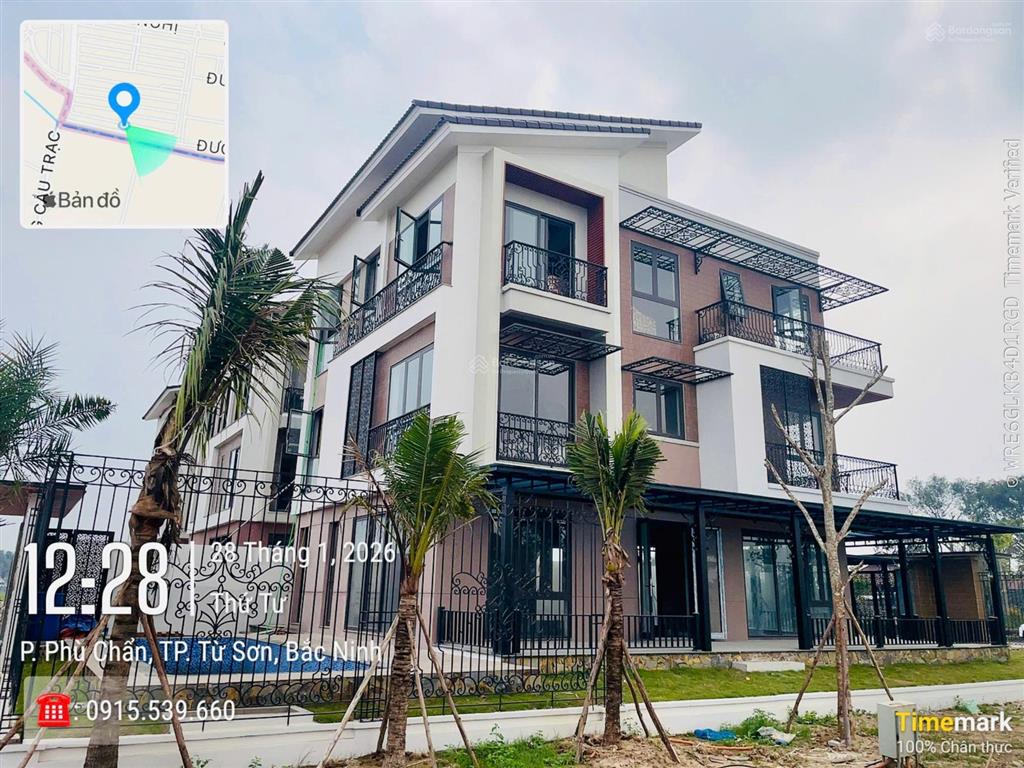 Sở hữu biệt thự view sông centa riverside giá f0, nh hỗ trợ 70% miễn lãi 24 tháng chỉ 80tr/m2