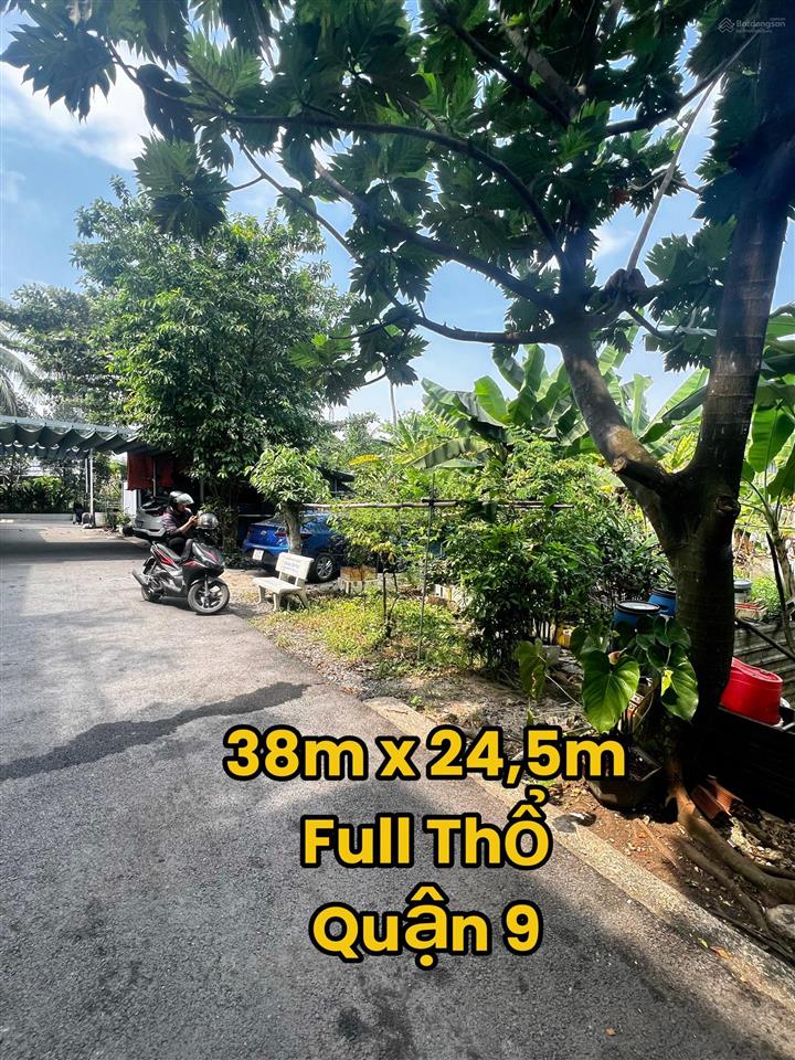 Bán gấp đất 38 x 24,5m full thổ phường long trường kế kđt đông tăng long