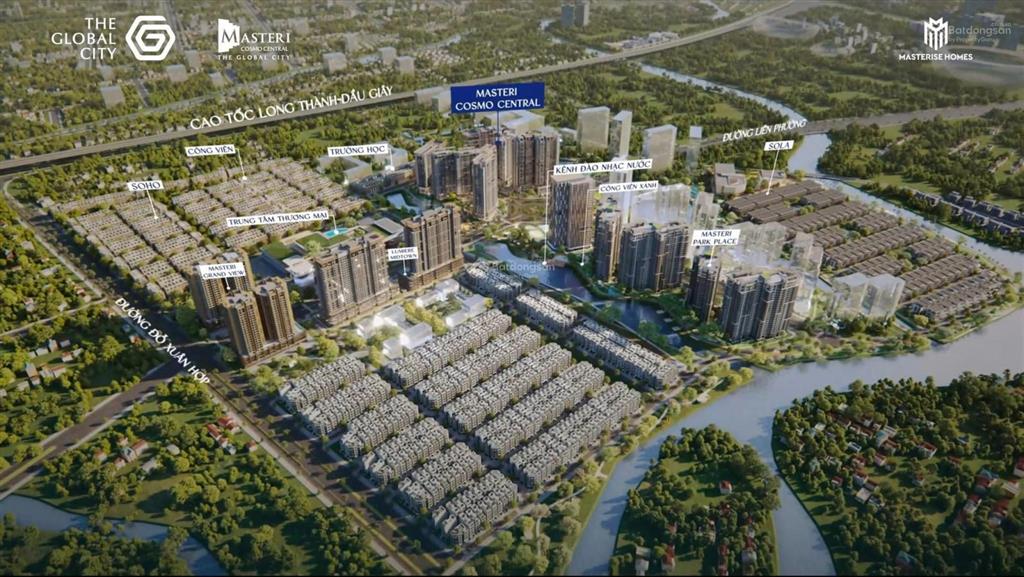 Bán căn hộ 2pn view nhạc nước nổi bật dự án masteri cosmo central chỉ 9,1 tỷ