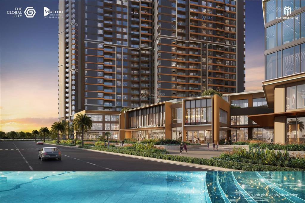 Suất ngoại giao 2pn diện tích 82m2 lớn nhất masteri cosmo central view nhạc nước giá chỉ 10 tỷ