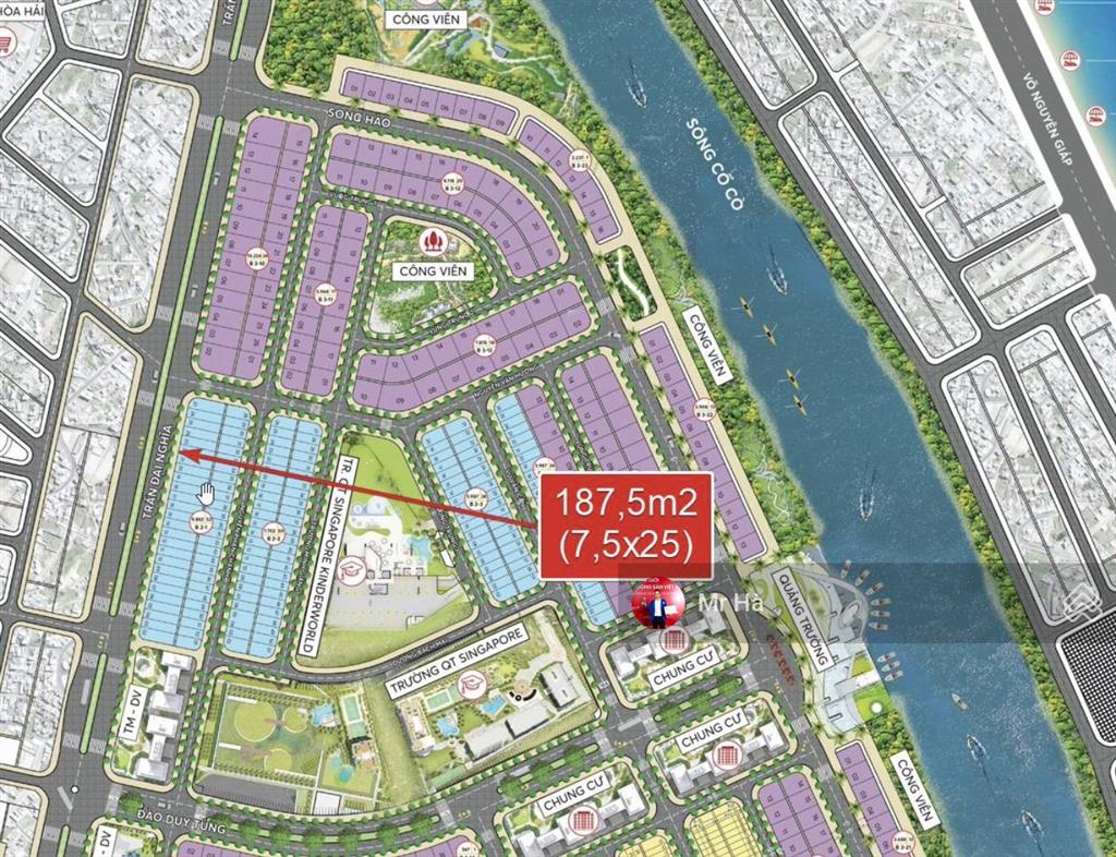 Land for sale, 187 m², Ngũ Hành Sơn