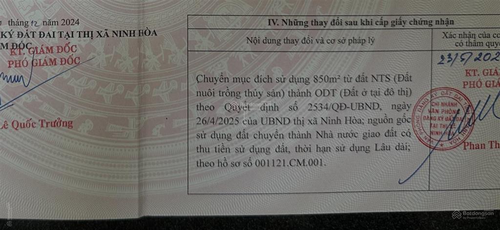 Đất biển hiếm 2 mặt tiền cơ hội đầu tư đón sóng nam vân phong