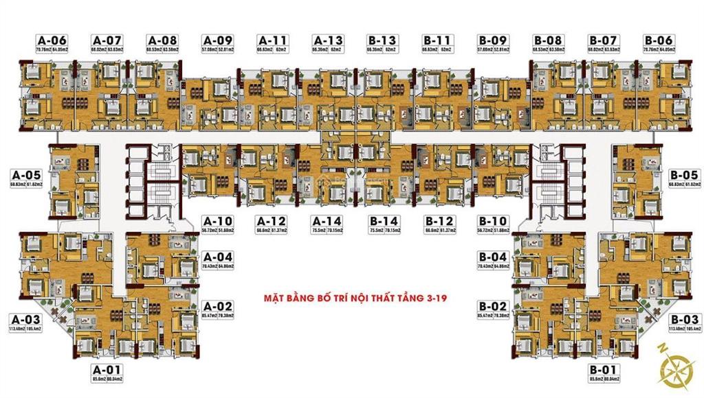 Bán căn hộ 3pn 105m2 view đẹp tại tecco skyville tower, căn góc, nội thất full, giá tốt