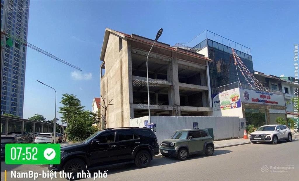 Có 102! bán gấp cặp liền kề 262m², lô góc kđt bảo sơn, trục thông vinsmart, view vườn hoa đẹp nhất