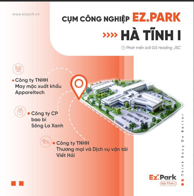 Đất kcn ez.park hà tĩnh i (ccn đức thọ) 397.800 m2 có tách lô giá 1,437tr/m² phù hợp xd kho/xưởng