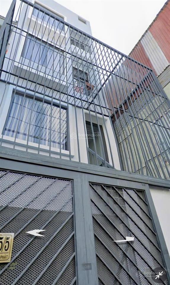 Bán nhà 3 tầng hẻm kc76/5, huỳnh tấn phát, dt 67,8m², sẵn 9 phòng ở và cho thuê tách biệt