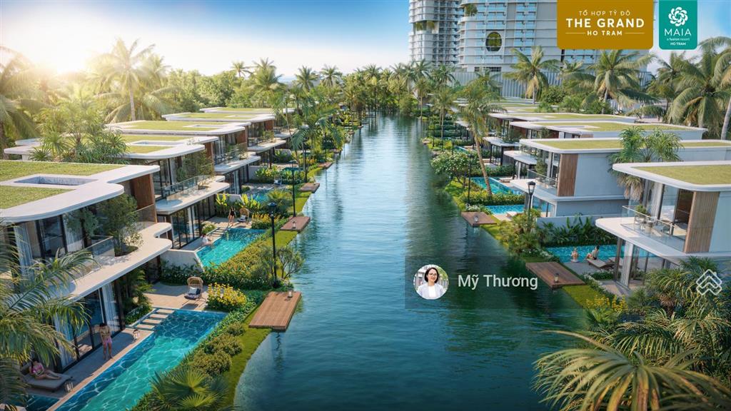Maia hồ tràm the grand villa giá bán 15,3 tỷ, thanh toán 4 năm 50% nhận nhà