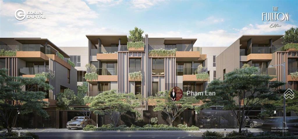 Giá tốt nhất fullton chủ nhà cắt lỗ 1 tỷ căn twin villa căn 181m² 26.8 tỷ bao hết phí