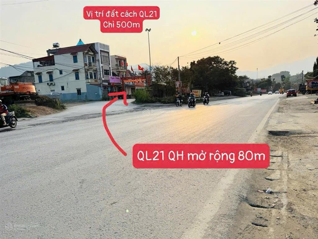 Giảm giá sâu lô 100m chỉ 20tr/m đất ở xã phú cát, gần quốc lộ 21, tổ hợp đại học quốc gia, hòa lạc.