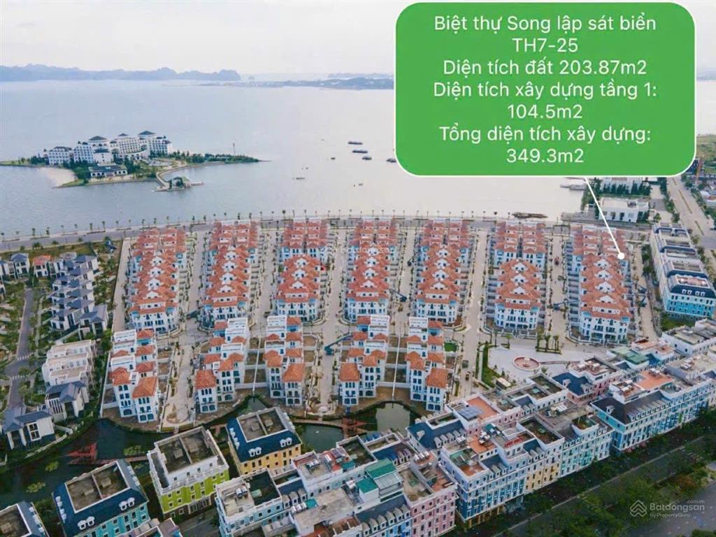 Bán gấp căn biệt thự song lập sun grand city feria hạ long