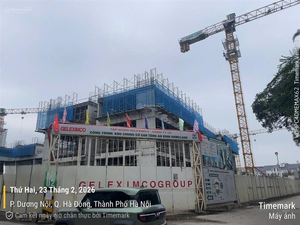 4,39 tỷ bao thuế phí sang tên. căn 2pn 67.2m2 an bình homeland geleximco