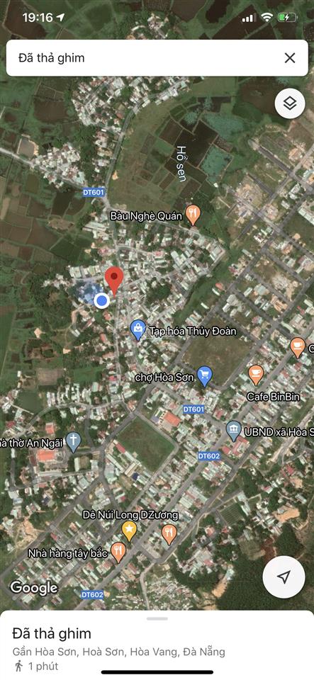 231m² mặt tiền 601, hòa sơn, giá 4.5 tỷ. 0905 556 ***