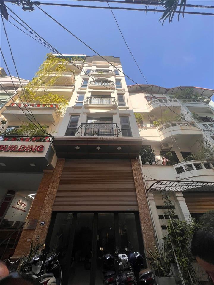 Khách sạn mp trúc bạch 76m², 6t, mt 4.4m, thang máy, vỉa hè 3m, 2 thoáng, 12 phòng kd, sổ vuông