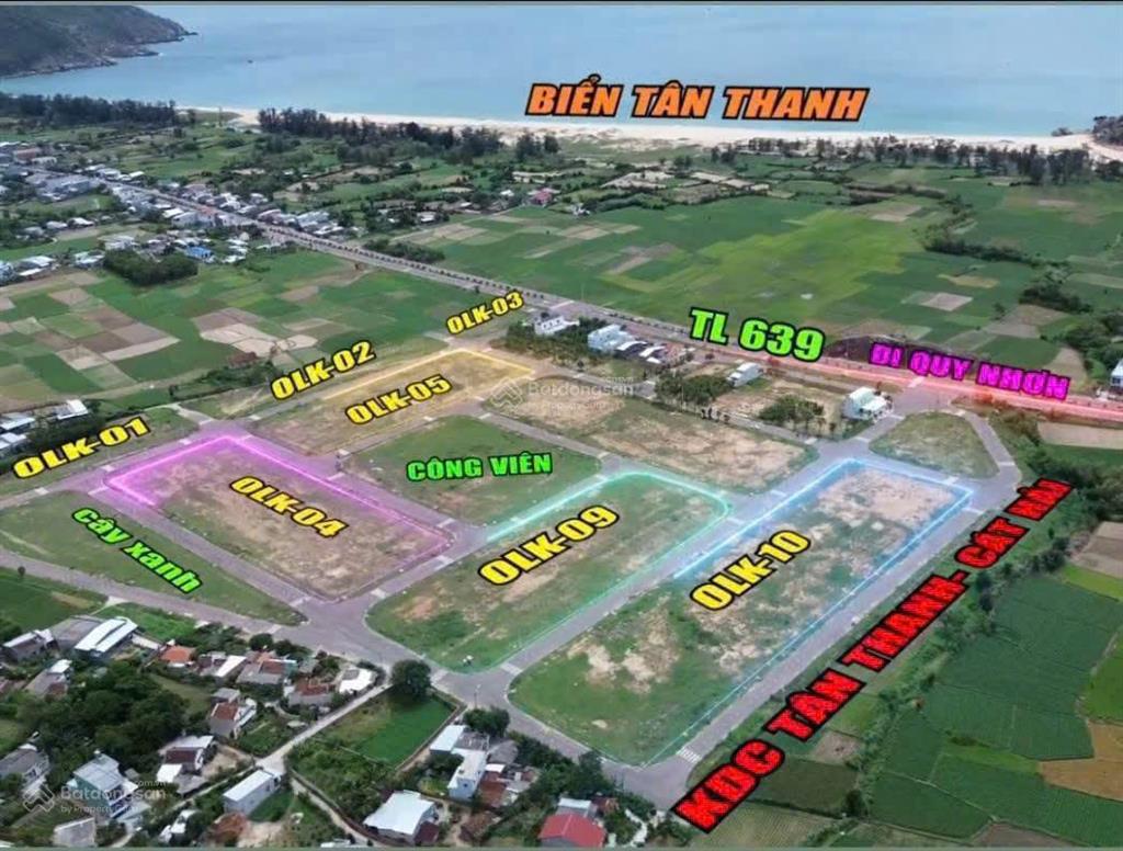 Đất biển ở tân thanh, cát tiến giá 1,4 tỷ, diện tích 8x25m=200m2, đường chính 20m có vỉa hè 4,5m