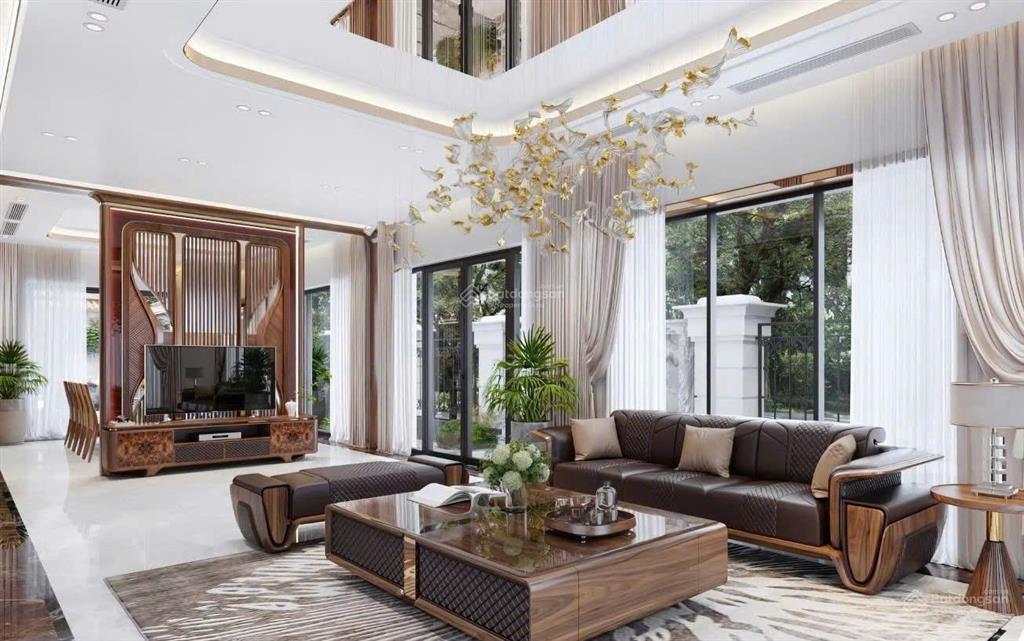 Bán biệt thự phú gia hướng nam, đất 315m², kề công viên, giá tốt 130 tỷ. thiện để xem nhà.