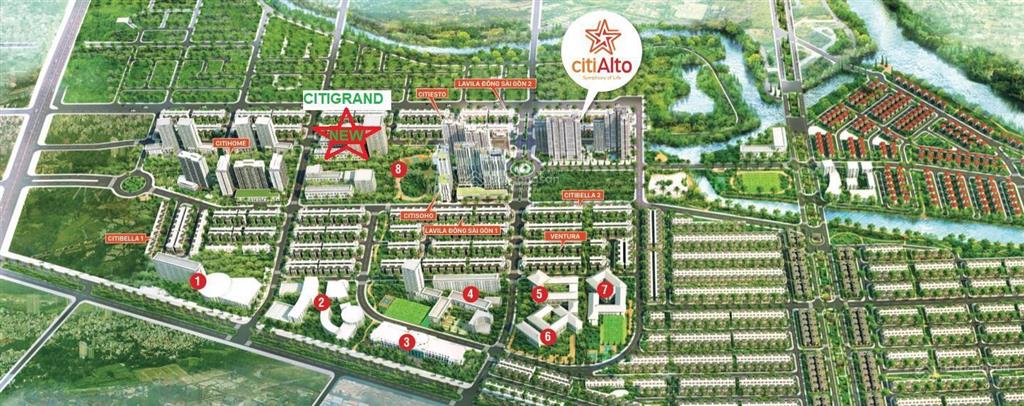 Cần bán citi grand tầng trung hướng đông nam giá 3,2 tỷ. 0901 603 ***