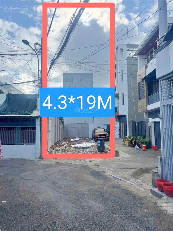 Giảm thêm 500 tr/lô đất 2 mặt hẻm dt 4.3x19m gần nhà thờ tam hải vì 2 mt hẻm nên thoáng